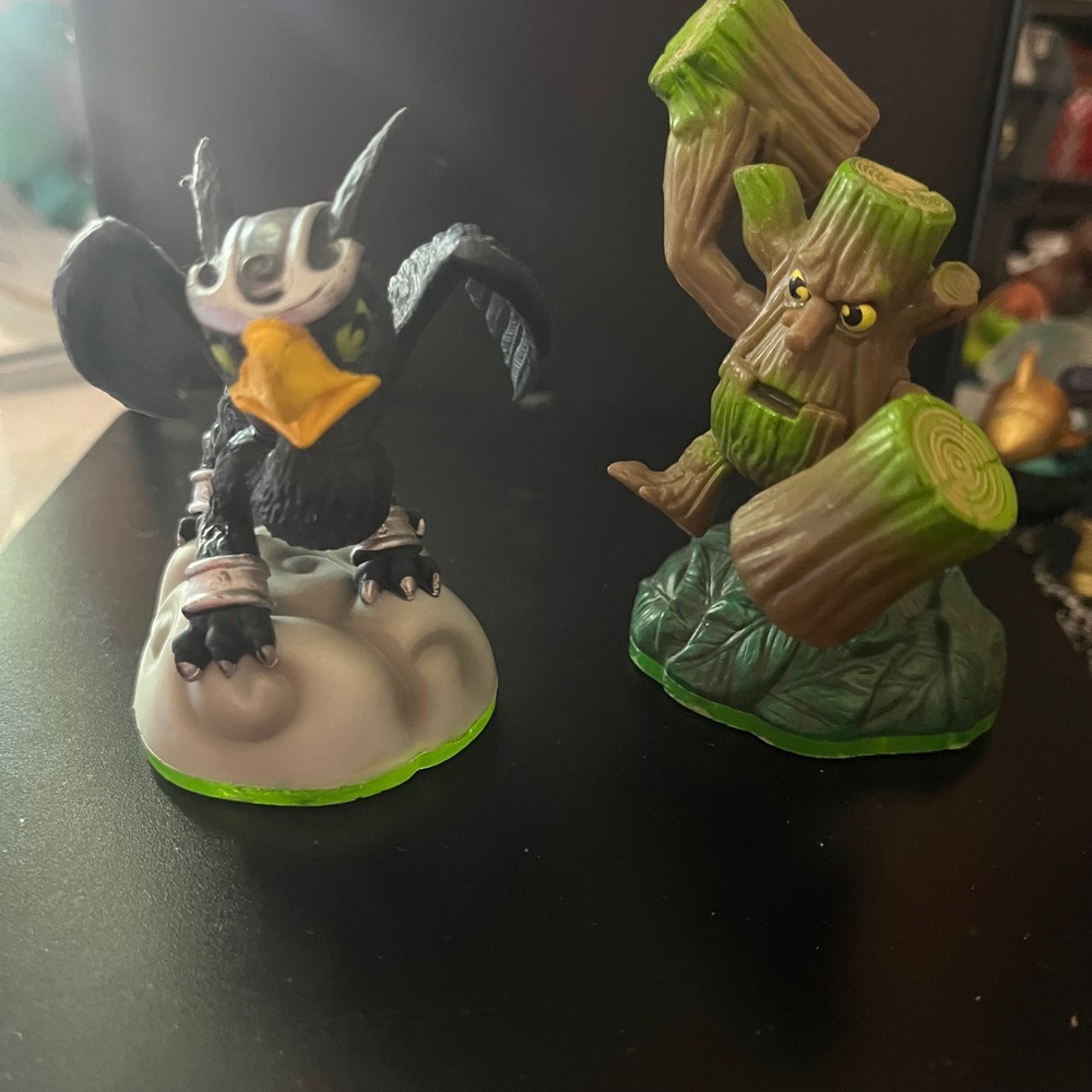 Lot of 2 Skylanders Spyro's Adventure - SONIC BOOM & STUMP SMASH - Air & Life